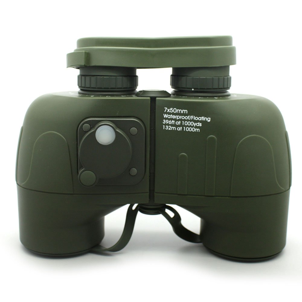 Long Xiang Optics Army Green Mil Spec Porro 7x50 Binoculars With Compass MZ7x50C Binoculars image14